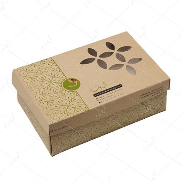 پک خالی ارزان طرح اصیل کرم
