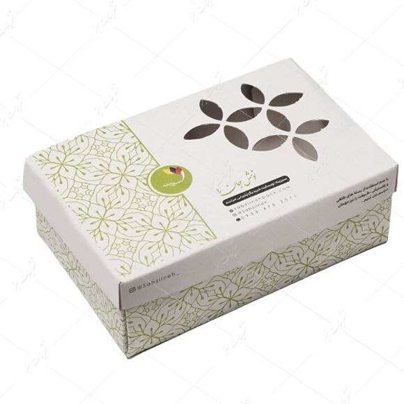 پک خالی ارزان طرح اصیل سفید