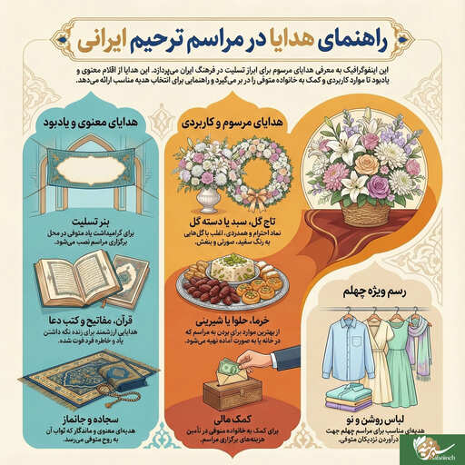به عنوان مهمان برای مراسم ختم چی ببریم؟